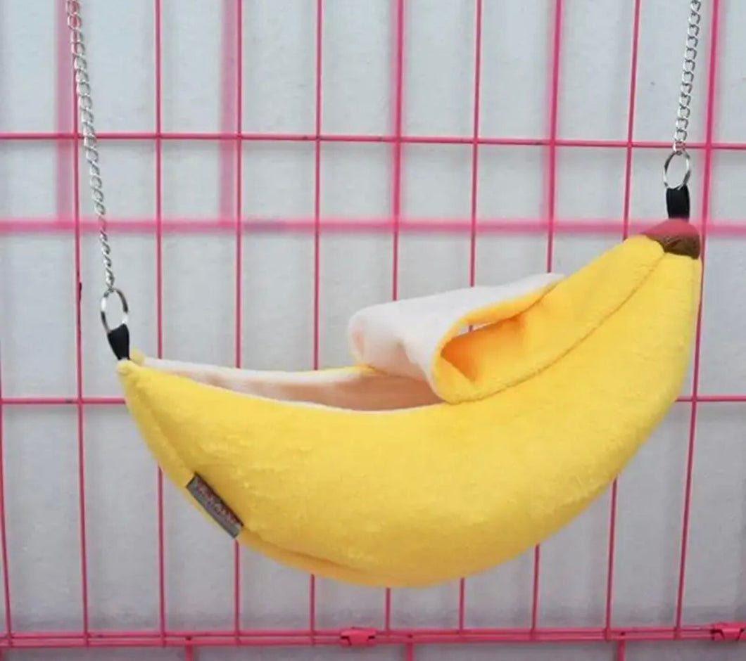 Cama con forma de platano